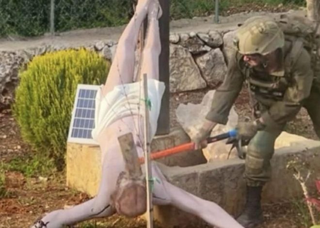 Israeli soldiers jailed after smashing Jesus statue with sledgehammer | News World